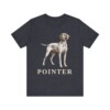 Pointer Lover Shirt, Vintage Dog Sketch Tee, Dog Lover Gift