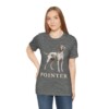 Pointer Lover Shirt, Vintage Dog Sketch Tee, Dog Lover Gift