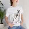 Pointer Lover Shirt, Vintage Dog Sketch Tee, Dog Lover Gift