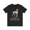Pointer Humor Shirt, Vintage Dog Sketch Tee, Dog Humor Gift