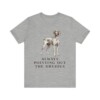 Pointer Humor Shirt, Vintage Dog Sketch Tee, Dog Humor Gift