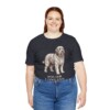 Polish Lowland Sheepdog Mom Shirt, Vintage Dog Sketch Tee, Dog Mom Gift