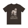Polish Lowland Sheepdog Lover Shirt, Vintage Dog Sketch Tee, Dog Lover Gift