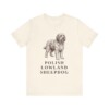 Polish Lowland Sheepdog Lover Shirt, Vintage Dog Sketch Tee, Dog Lover Gift