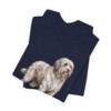 Polish Lowland Sheepdog Humor Shirt, Vintage Dog Sketch Tee, Dog Humor Gift