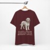 Polish Lowland Sheepdog Humor Shirt, Vintage Dog Sketch Tee, Dog Humor Gift