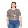 Polish Lowland Sheepdog Humor Shirt, Vintage Dog Sketch Tee, Dog Humor Gift