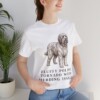Polish Lowland Sheepdog Humor Shirt, Vintage Dog Sketch Tee, Dog Humor Gift