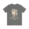 Pomeranian Dad Shirt, Vintage Dog Sketch Tee, Dog Dad Gift