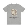 Pomeranian Dad Shirt, Vintage Dog Sketch Tee, Dog Dad Gift