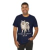 Pomeranian Dad Shirt, Vintage Dog Sketch Tee, Dog Dad Gift