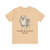 Pomeranian Mom Shirt, Vintage Dog Sketch Tee, Dog Mom Gift