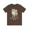 Pomeranian Mom Shirt, Vintage Dog Sketch Tee, Dog Mom Gift