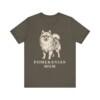 Pomeranian Mom Shirt, Vintage Dog Sketch Tee, Dog Mom Gift