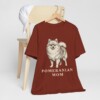 Pomeranian Mom Shirt, Vintage Dog Sketch Tee, Dog Mom Gift