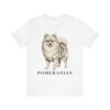 Pomeranian Lover Shirt, Vintage Dog Sketch Tee, Dog Lover Gift