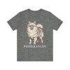 Pomeranian Lover Shirt, Vintage Dog Sketch Tee, Dog Lover Gift