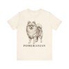 Pomeranian Lover Shirt, Vintage Dog Sketch Tee, Dog Lover Gift