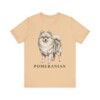 Pomeranian Lover Shirt, Vintage Dog Sketch Tee, Dog Lover Gift
