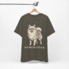 Pomeranian Lover Shirt, Vintage Dog Sketch Tee, Dog Lover Gift