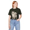 Pomeranian Lover Shirt, Vintage Dog Sketch Tee, Dog Lover Gift