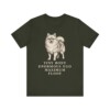 Pomeranian Humor Shirt, Vintage Dog Sketch Tee, Dog Humor Gift
