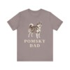 Pomsky Dad Shirt, Vintage Dog Sketch Tee, Dog Dad Gift