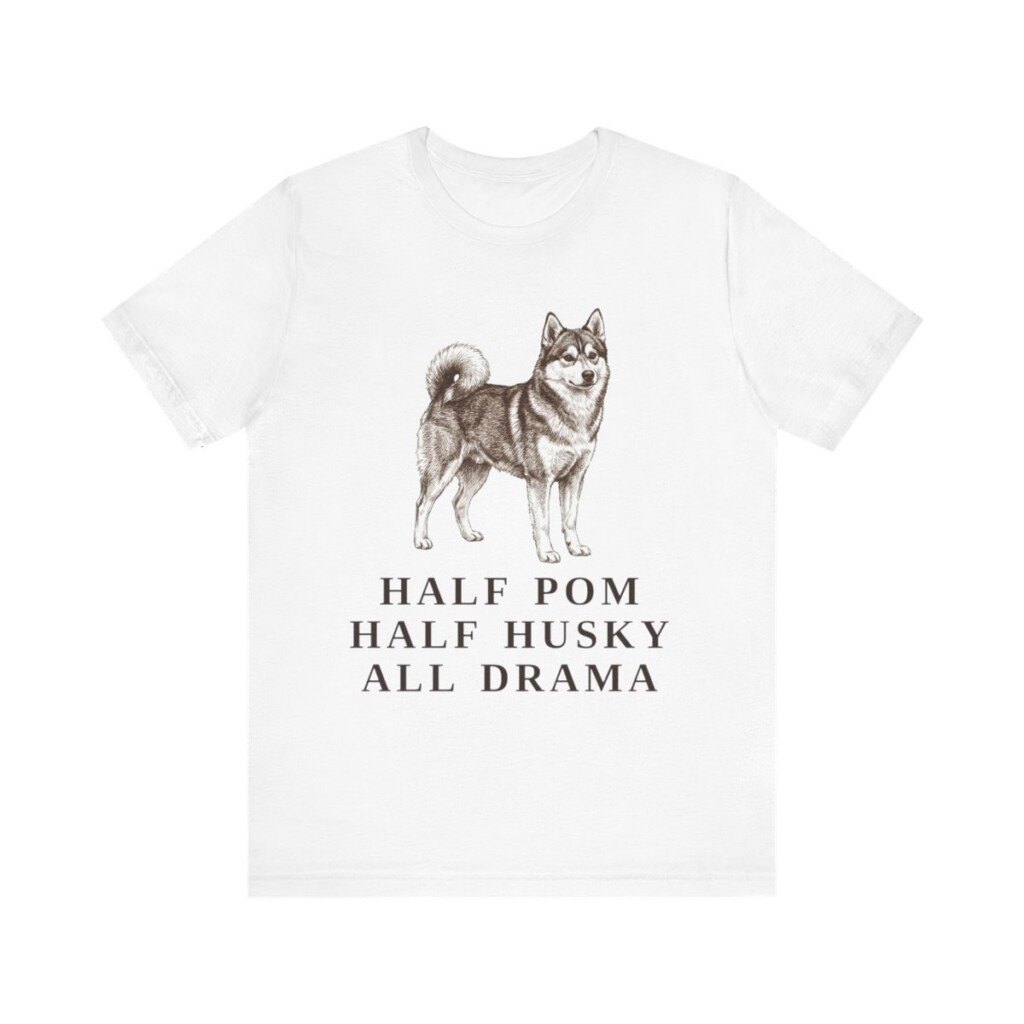 Pomsky Humor Shirt, Vintage Dog Sketch Tee, Dog Humor Gift Pomsky Humor Shirt, Vintage Dog Sketch Tee, Dog Humor Gift