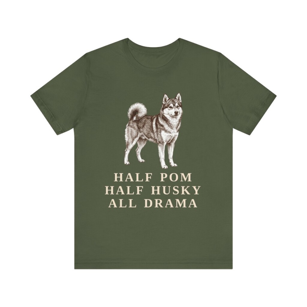 Pomsky Humor Shirt, Vintage Dog Sketch Tee, Dog Humor Gift Pomsky Humor Shirt, Vintage Dog Sketch Tee, Dog Humor Gift