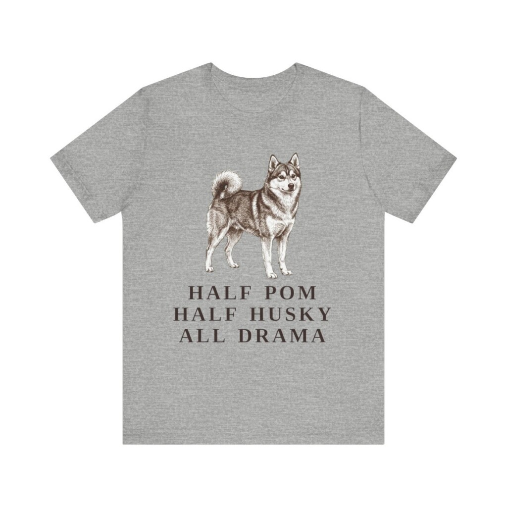 Pomsky Humor Shirt, Vintage Dog Sketch Tee, Dog Humor Gift Pomsky Humor Shirt, Vintage Dog Sketch Tee, Dog Humor Gift