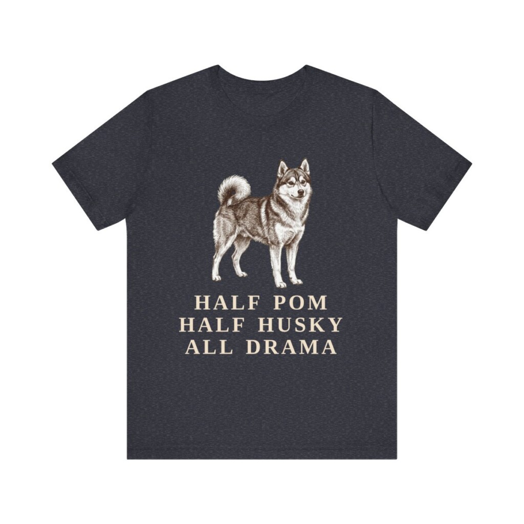 Pomsky Humor Shirt, Vintage Dog Sketch Tee, Dog Humor Gift Pomsky Humor Shirt, Vintage Dog Sketch Tee, Dog Humor Gift