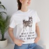 Pomsky Humor Shirt, Vintage Dog Sketch Tee, Dog Humor Gift Pomsky Humor Shirt, Vintage Dog Sketch Tee, Dog Humor Gift