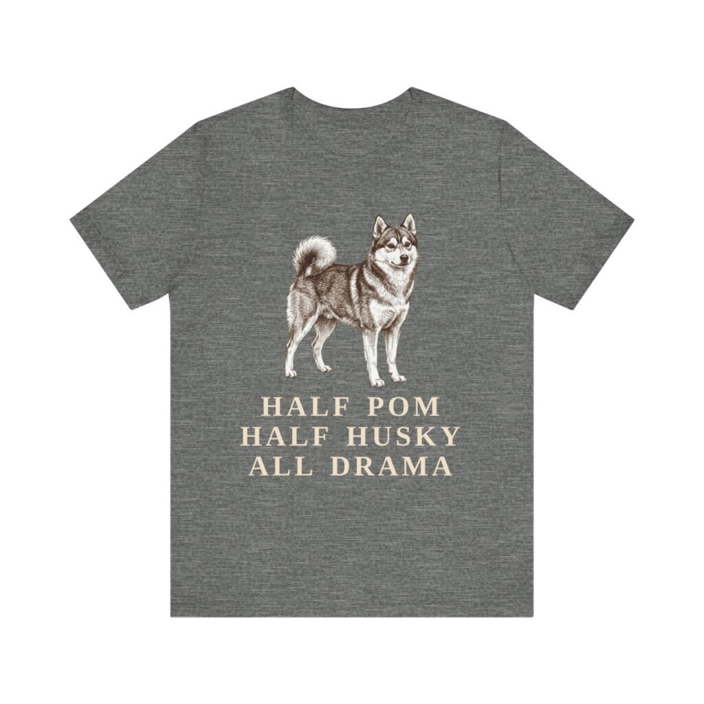 Pomsky Humor Shirt, Vintage Dog Sketch Tee, Dog Humor Gift Pomsky Humor Shirt, Vintage Dog Sketch Tee, Dog Humor Gift