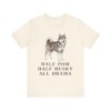 Pomsky Humor Shirt, Vintage Dog Sketch Tee, Dog Humor Gift Pomsky Humor Shirt, Vintage Dog Sketch Tee, Dog Humor Gift