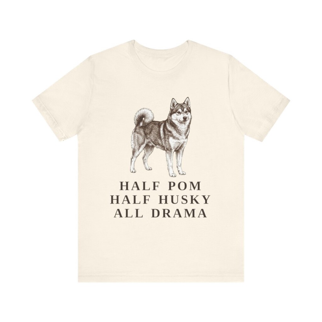 Pomsky Humor Shirt, Vintage Dog Sketch Tee, Dog Humor Gift Pomsky Humor Shirt, Vintage Dog Sketch Tee, Dog Humor Gift