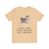 Pomsky Humor Shirt, Vintage Dog Sketch Tee, Dog Humor Gift Pomsky Humor Shirt, Vintage Dog Sketch Tee, Dog Humor Gift
