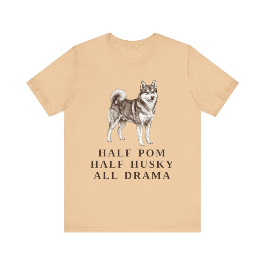 Pomsky Humor Shirt, Vintage Dog Sketch Tee, Dog Humor Gift Pomsky Humor Shirt, Vintage Dog Sketch Tee, Dog Humor Gift