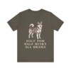 Pomsky Humor Shirt, Vintage Dog Sketch Tee, Dog Humor Gift Pomsky Humor Shirt, Vintage Dog Sketch Tee, Dog Humor Gift
