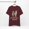 Pomsky Mom Shirt, Vintage Dog Sketch Tee, Dog Mom Gift