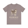 Pomsky Latin Shirt, Vintage Dog Sketch Tee, Dog Latin Gift