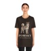 Pomsky Latin Shirt, Vintage Dog Sketch Tee, Dog Latin Gift