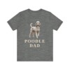 Poodle Dad Shirt, Vintage Dog Sketch Tee, Dog Dad Gift