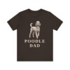 Poodle Dad Shirt, Vintage Dog Sketch Tee, Dog Dad Gift
