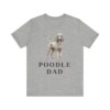 Poodle Dad Shirt, Vintage Dog Sketch Tee, Dog Dad Gift