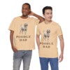 Poodle Dad Shirt, Vintage Dog Sketch Tee, Dog Dad Gift
