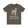 Poodle Mix Dad Shirt, Vintage Dog Sketch Tee, Dog Dad Gift Poodle Mix Dad Shirt, Vintage Dog Sketch Tee, Dog Dad Gift