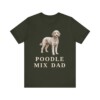 Poodle Mix Dad Shirt, Vintage Dog Sketch Tee, Dog Dad Gift Poodle Mix Dad Shirt, Vintage Dog Sketch Tee, Dog Dad Gift