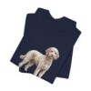 Poodle Mix Dad Shirt, Vintage Dog Sketch Tee, Dog Dad Gift Poodle Mix Dad Shirt, Vintage Dog Sketch Tee, Dog Dad Gift