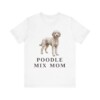 Poodle Mix Mom Shirt, Vintage Dog Sketch Tee, Dog Mom Gift