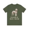 Poodle Mix Mom Shirt, Vintage Dog Sketch Tee, Dog Mom Gift